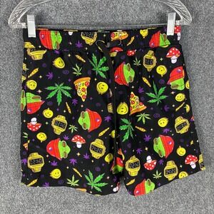 Kronic Swim Shorts Men's Medium 100% Polyester‎ Stretch Multicolor M